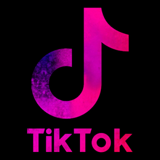 Fotonášivka TIK TOK - Logo Rainbow