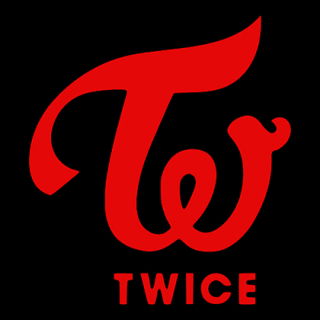 Fotonášivka TWICE - Red Logo