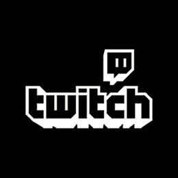 Fotonášivka TWITCH - White Logo Sign