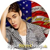 JUSTIN BIEBER - American Portrait - odznak