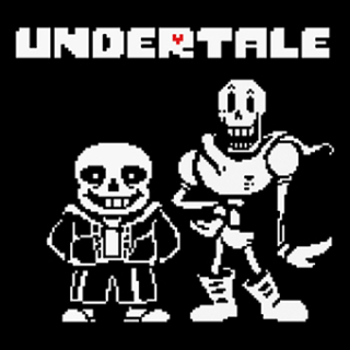 Fotonášivka UNDERTALE - Sans And Papyrus