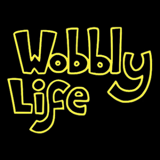 Fotonášivka WOBBLY LIFE - Logo Yellow