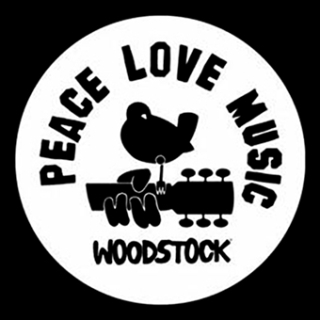 Fotonášivka WOODSTOCK - Peace Love Music