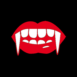 Fotonášivka ZUBY UPÍRA - Vampire Teeth