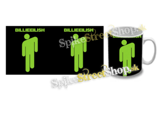 Hrnček BILLIE EILISH - Stickman Logo Green