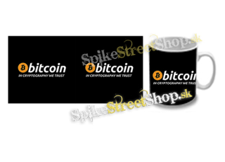 Hrnček BITCOIN - In Cryptography We Trust