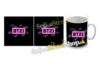 Hrnček BT21 - Logo Signature