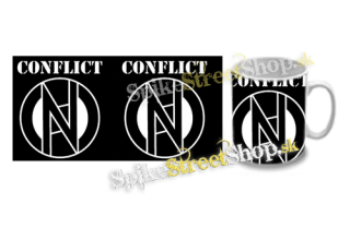 Hrnček CONFLICT - Logo Crest