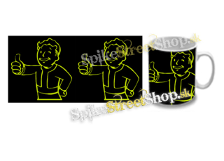 Hrnček FALLOUT - Vault Boy Green Neon
