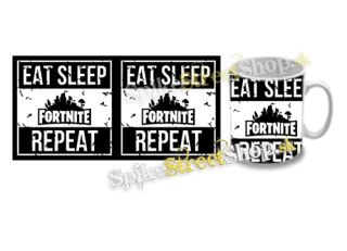 Hrnček FORTNITE - Eat, Sleep, Repeat