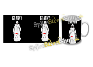Hrnček GRANNY HORROR VILLAGE - Logo & Portrait