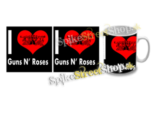 Hrnček I LOVE GUNS N ROSES 2