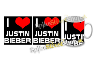 Hrnček I LOVE JUSTIN BIEBER