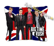 BIG TIME RUSH - UK Flag & Band - vankúš