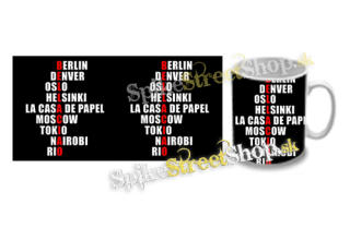 Hrnček LA CASA DE PAPEL - Bella Ciao Names