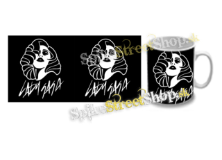 Hrnček LADY GAGA - Logo & Portrait
