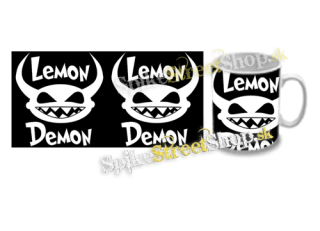 Hrnček LEMON DEMON - Logo White