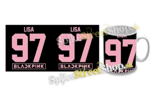 Hrnček LISA 97 - BLACKPINK - Pink Number Years