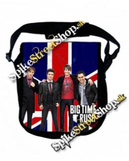BIG TIME RUSH - UK Flag & Band - taška menšia
