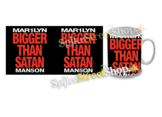 Hrnček MARILYN MANSON - Bigger Than Satan
