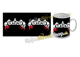 Hrnček MORTICIAN - Logo Red
