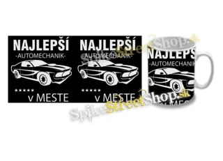 Hrnček NAJLEPŠÍ AUTOMECHANIK v meste