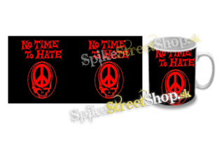 Hrnček NO TIME TO HATE + PEACE SKULL