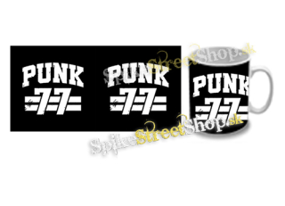Hrnček PUNK 77 - Slogan motív 2