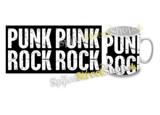 Hrnček PUNKROCK - Logo Motív 2