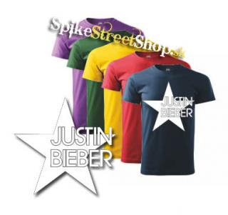 JUSTIN BIEBER - Star - farebné pánske tričko
