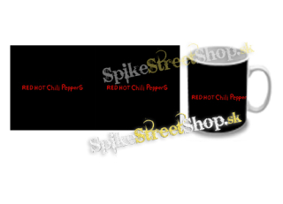 Hrnček RED HOT CHILI PEPPERS - Red Written Logo By The Way