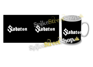 Hrnček SABATON - Logo CIERNE