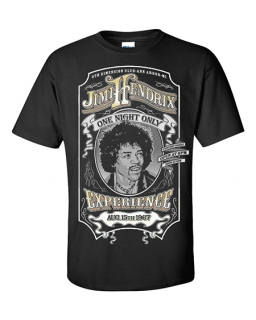 JIMI HENDRIX - Concert - čierne pánske tričko
