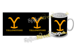 Hrnček YELLOWSTONE - Logo