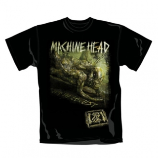 MACHINE HEAD - Scratch Diamo - čierne pánske tričko (-40%=Výpredaj)