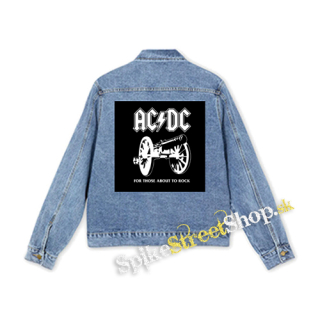 ACDC - For Those About To Rock - štvorcová chrbtová nášivka