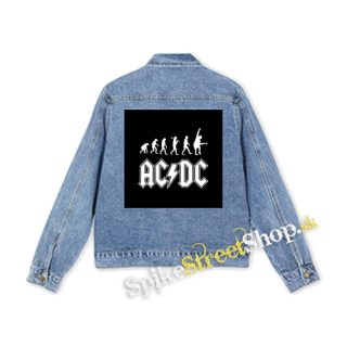 ACDC - Hardrock Evolution NA ČIERNE - štvorcová chrbtová nášivka