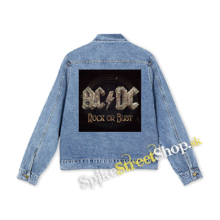 ACDC - Rock or Bust - štvorcová chrbtová nášivka