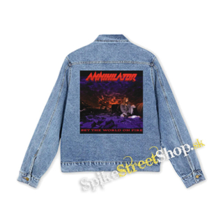 ANNIHILATOR - Set The World On Fire - štvorcová chrbtová nášivka