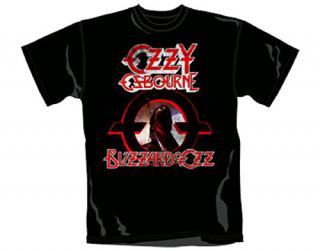 OZZY OSBOURNE - Blizzard - čierne pánske tričko (-40%=Výpredaj)