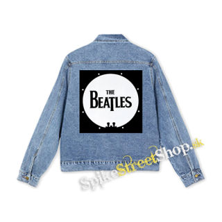 BEATLES - Drum Logo - štvorcová chrbtová nášivka