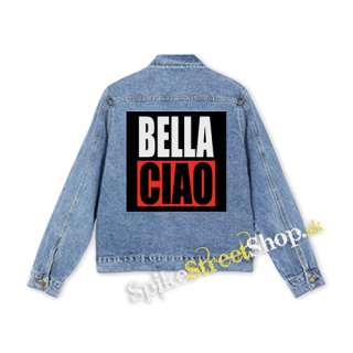 BELLA CIAO - Bella Ciao Slogan - štvorcová chrbtová nášivka