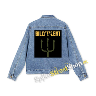 BILLY TALENT - Logo Yellow Green - štvorcová chrbtová nášivka