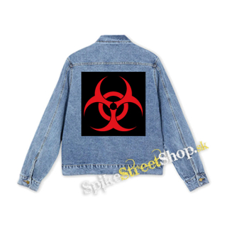 BIOHAZARD - Red Sign - štvorcová chrbtová nášivka