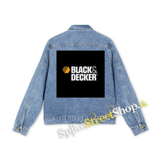 BLACK & DECKER - Logo - štvorcová chrbtová nášivka