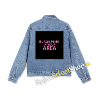 BLACKPINK - In Your Area Pink - štvorcová chrbtová nášivka