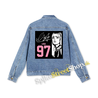 BLACKPINK - Lisa 97 Signature Portrait - štvorcová chrbtová nášivka
