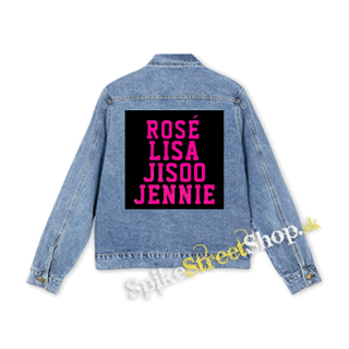 BLACKPINK - Names - štvorcová chrbtová nášivka