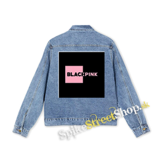 BLACKPINK - Pink Square Crest - štvorcová chrbtová nášivka