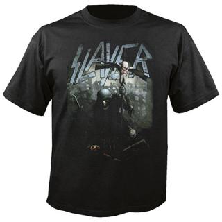 SLAYER - Soldier Cross - čierne pánske tričko (-40%=Výpredaj)